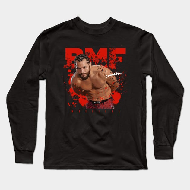 Jorge Masvidal Long Sleeve T-Shirt by Juantamad